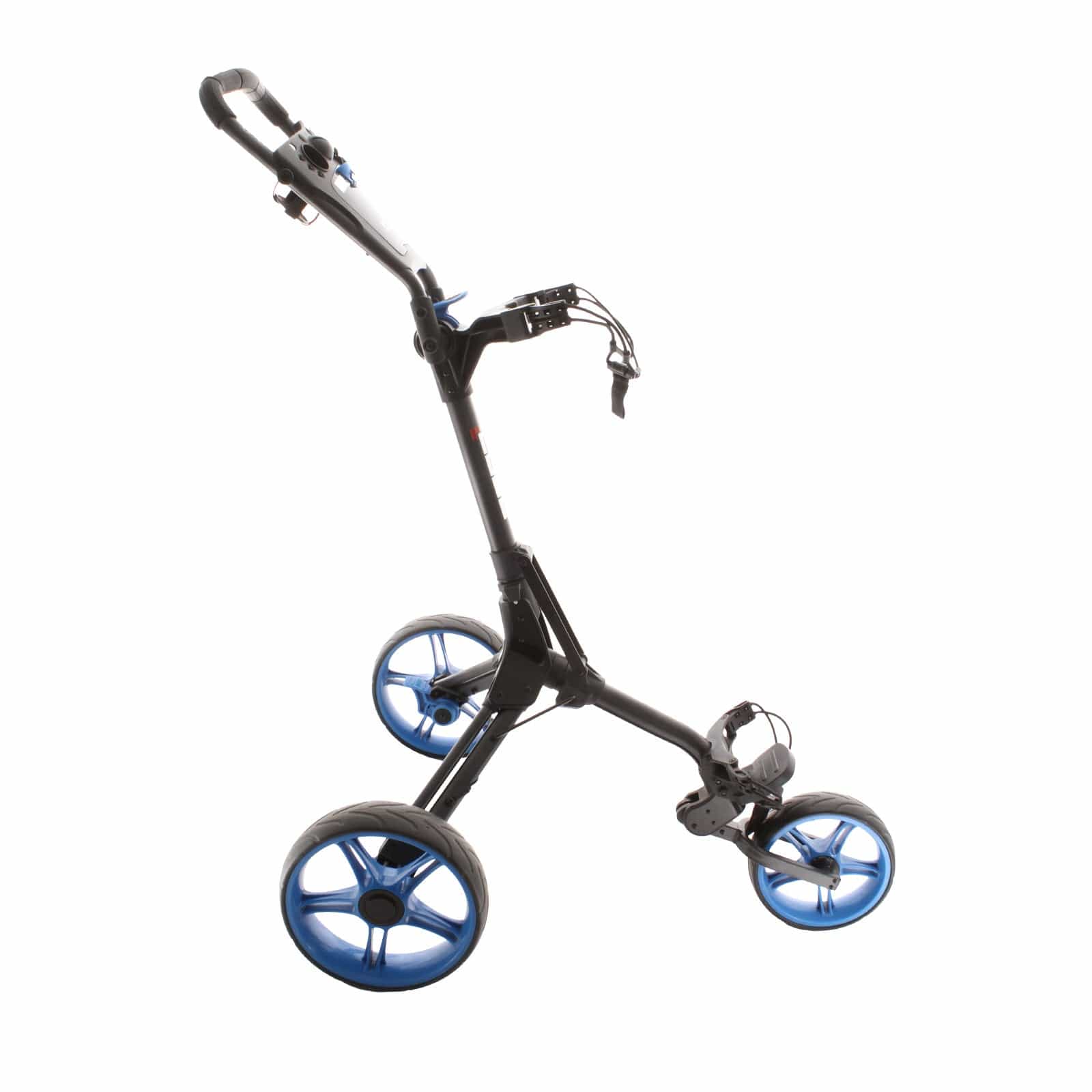 Cube 3 3-Wheel Push/Pull Trolley - Black/Blue - Image 3