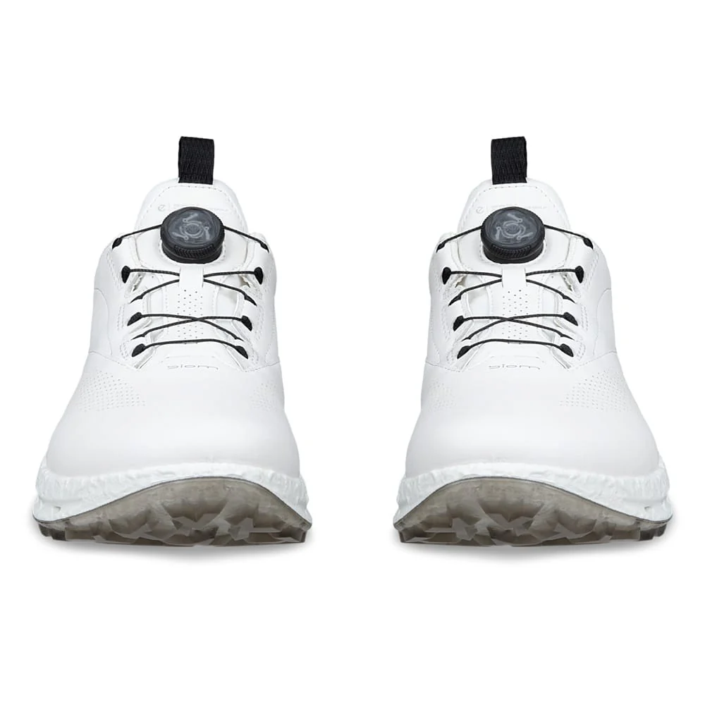 ECCO Golf Biom C5 BOA GORE-TEX Waterproof Spikeless Shoes - White/White - Image 4