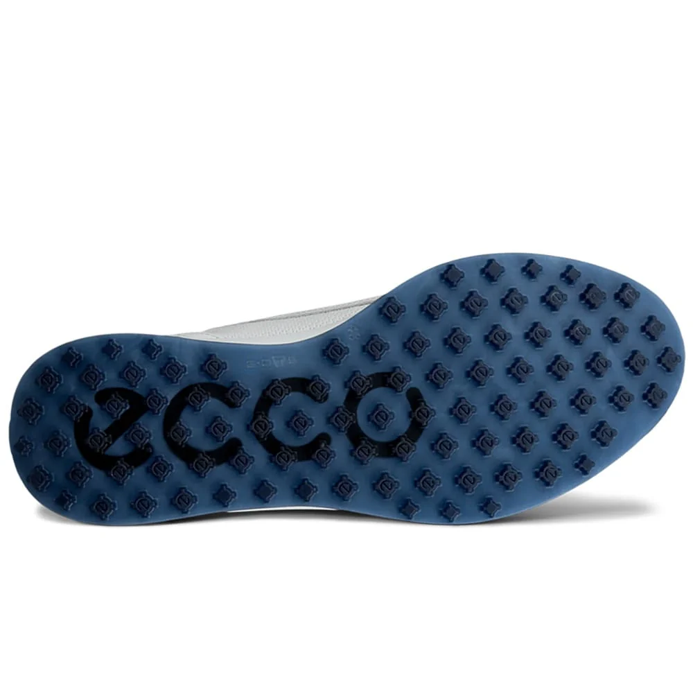 ECCO S-Casual Spikeless Waterproof Shoes - White/Marine - Image 6