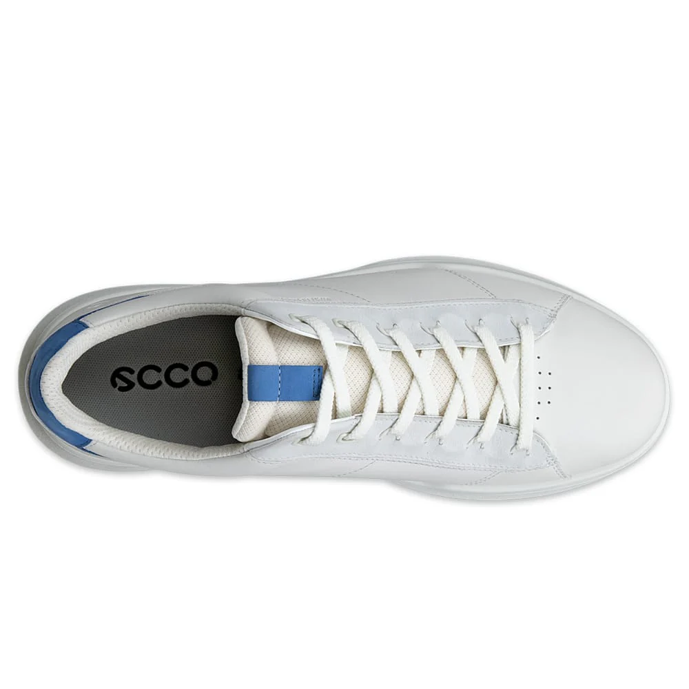 Ecco Street Vibe Waterproof Spikeless Shoes - White/Federal Blue - Image 3
