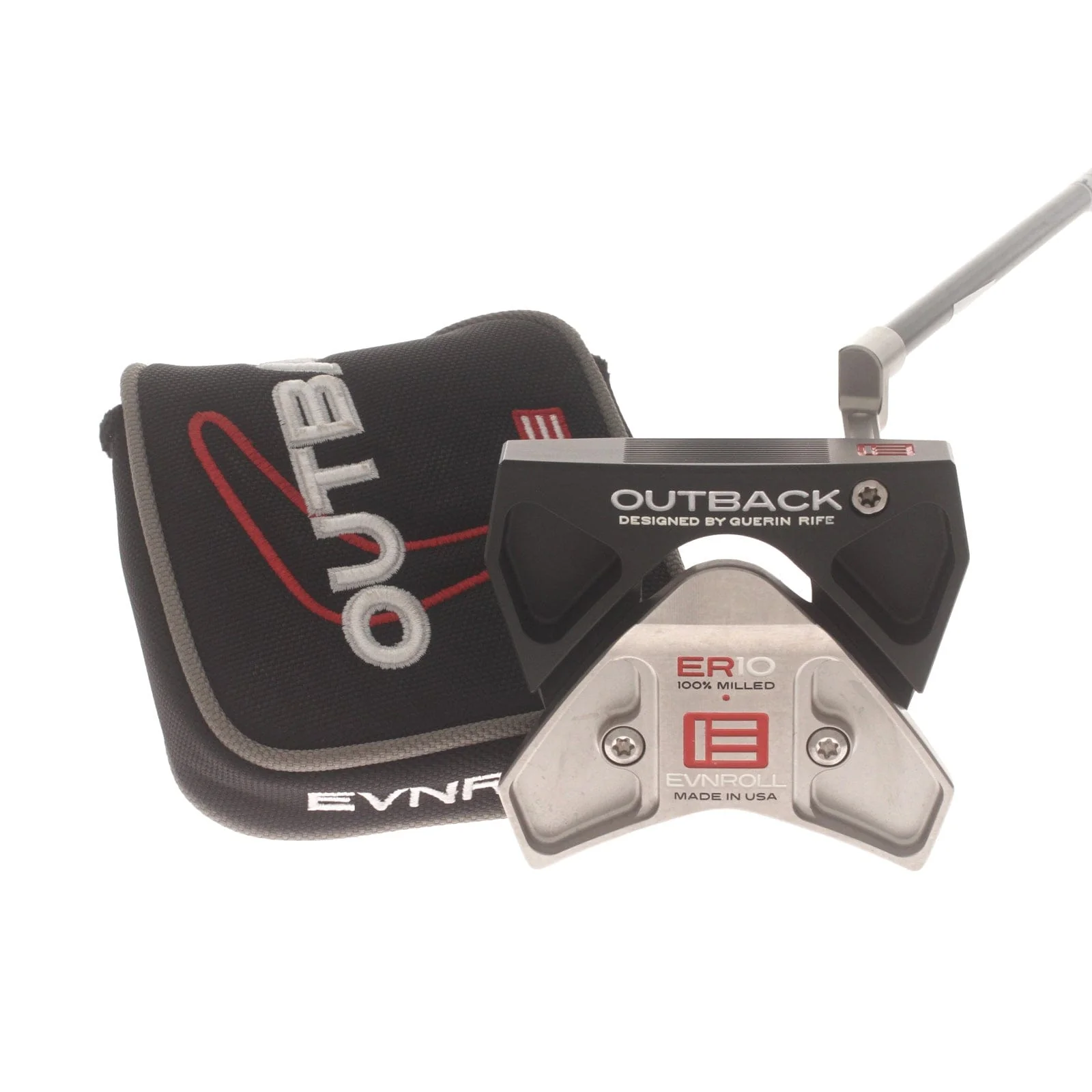Evnroll ER10 Outback Mens Right Hand Putter 35" Mallet - Ergo Tourtac