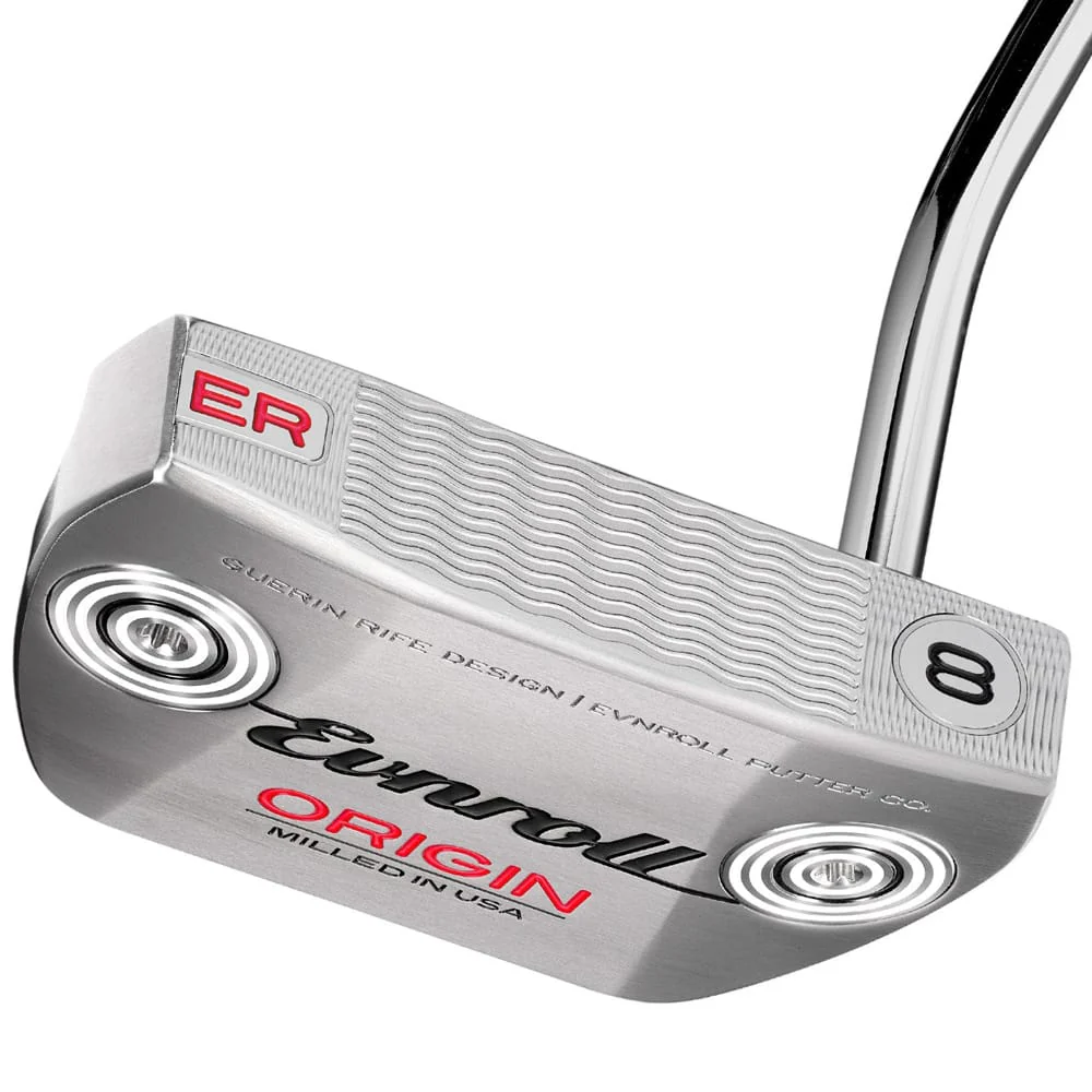 Evnroll Origin ER8 SquareBack Mid-Mallet Chrome Putter - SB - Image 3