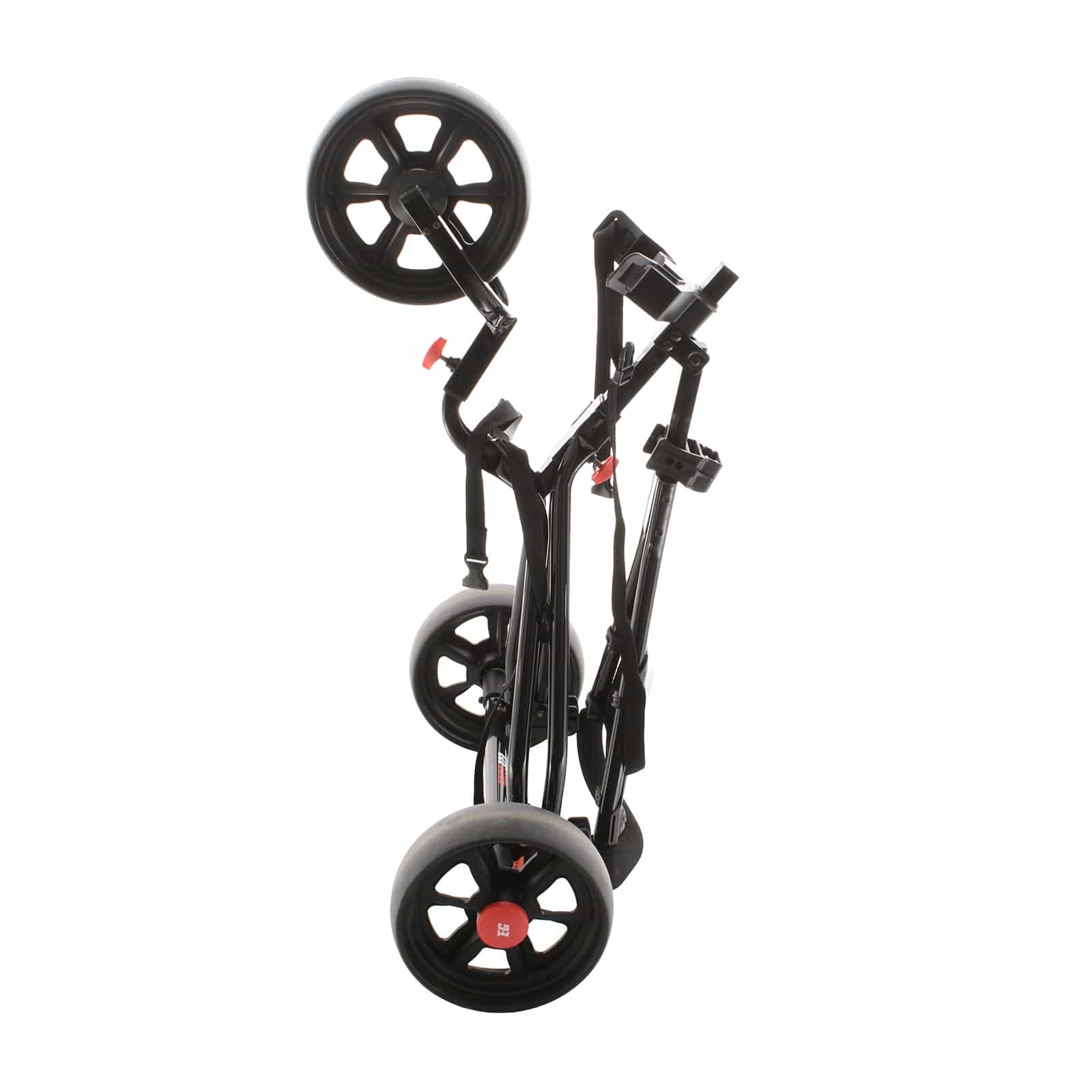 Eze Glide Cruiser 3-Wheel Push/Pull Trolley - Black - Image 5