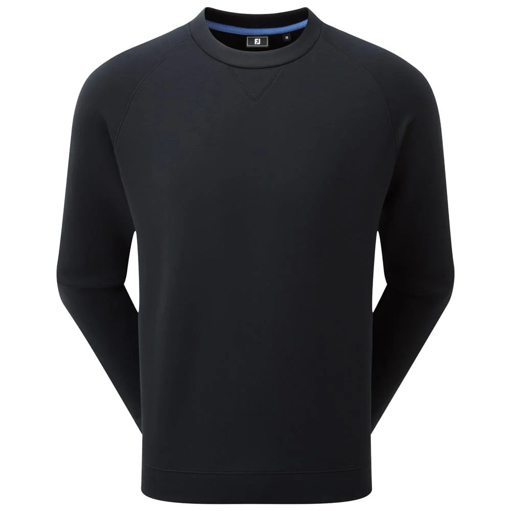 FootJoy Crew Neck Sweatshirt - Black