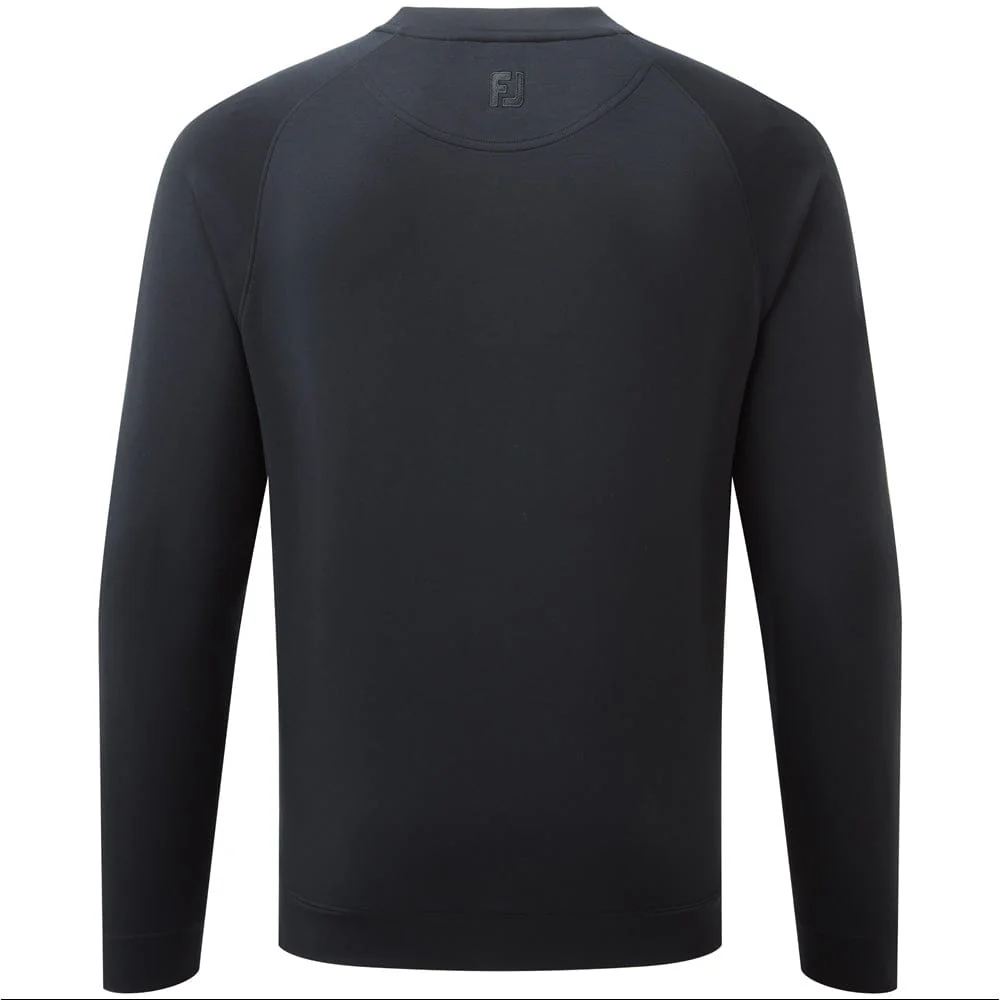 FootJoy Crew Neck Sweatshirt - Black - Image 2