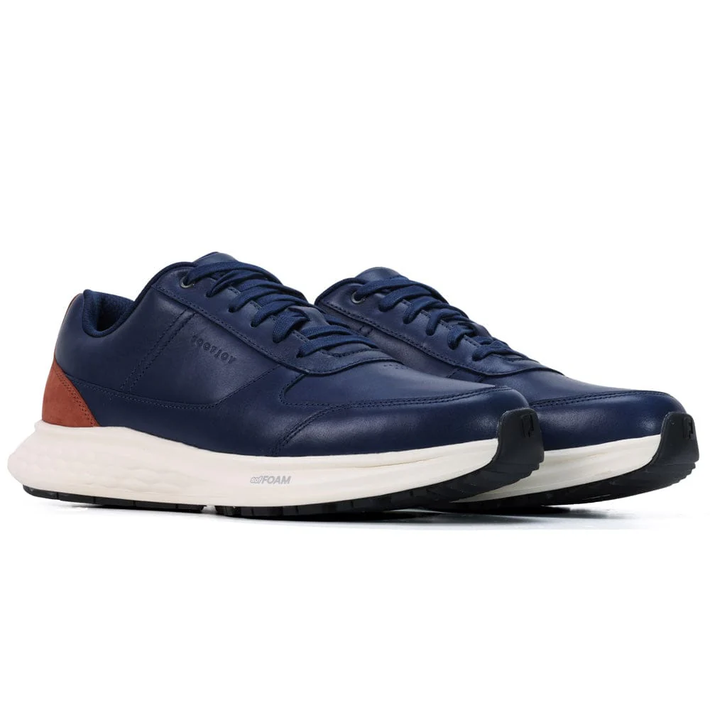 FootJoy Hampton Waterproof Spikeless Shoes - Navy - Image 5