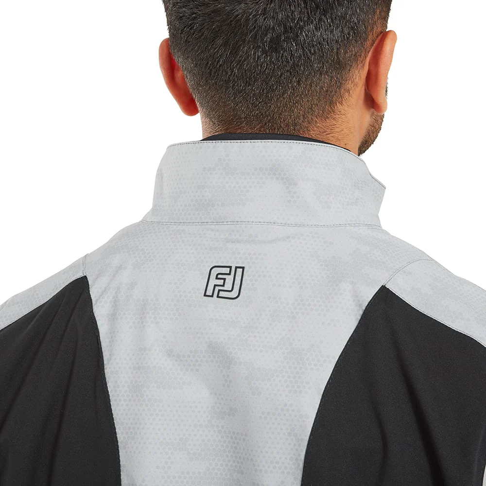 FootJoy HydroLite X Waterproof Suit - Grey Camo/Black - Image 6