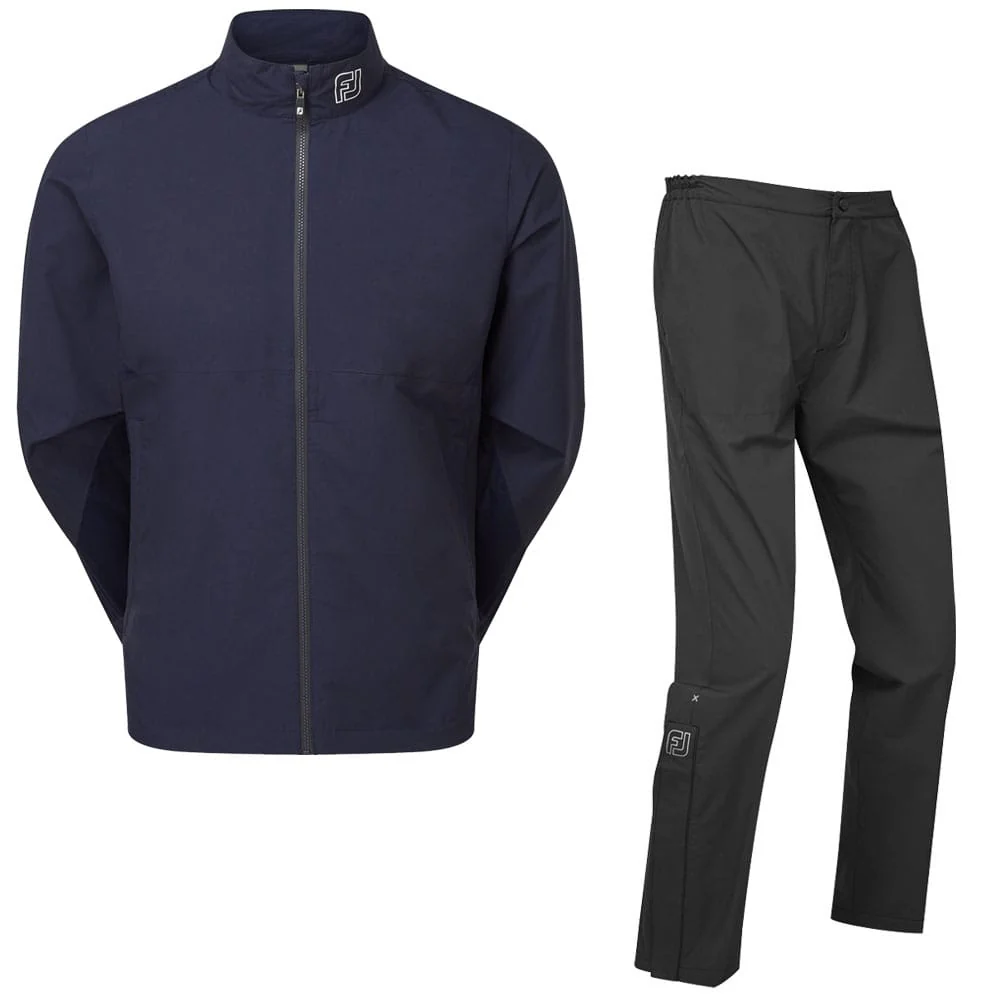 FootJoy HydroLite X Waterproof Suit - Navy + Black - Image 2