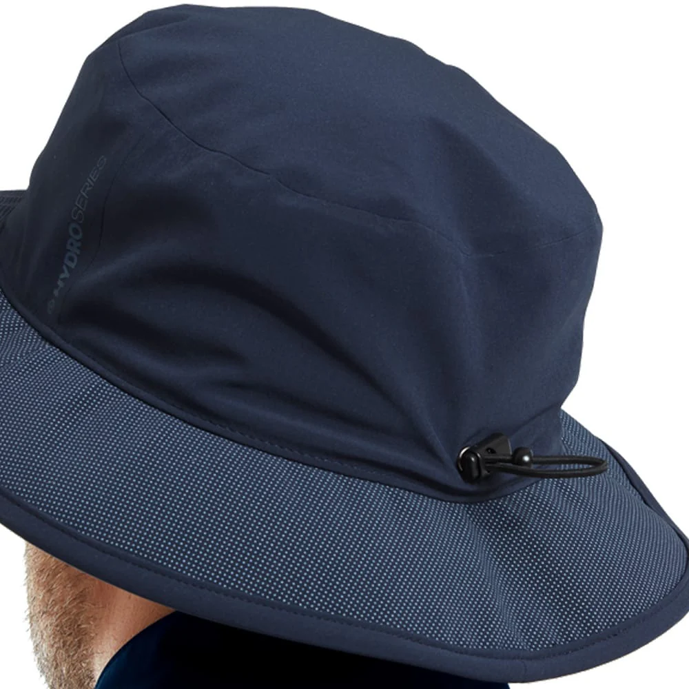 FootJoy Hydroseries Waterproof Bucket Hat - Navy - Image 3
