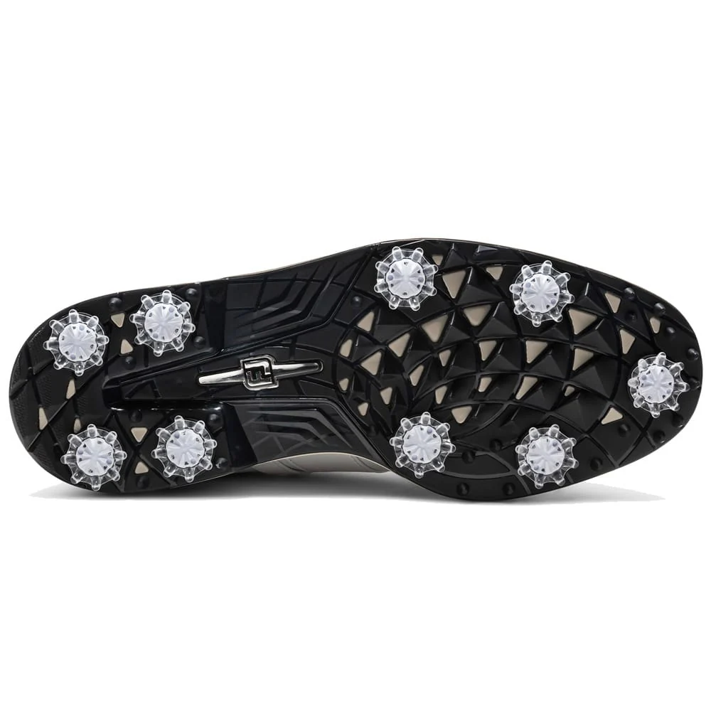 FootJoy Premiere Series Packard Waterproof Spiked Shoes - White/White - Image 2