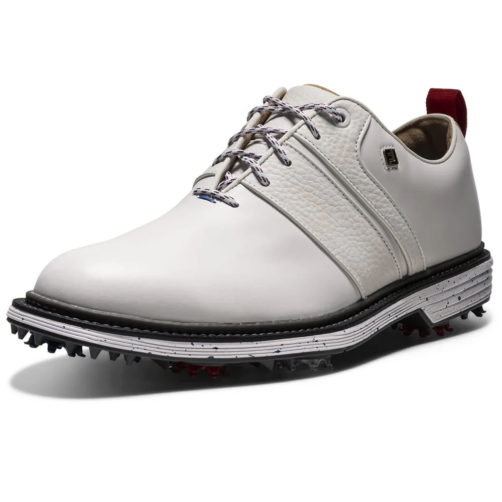 FootJoy Premiere Series Ltd Edition Packard Waterproof Spiked Shoes - Snow White - Image 2