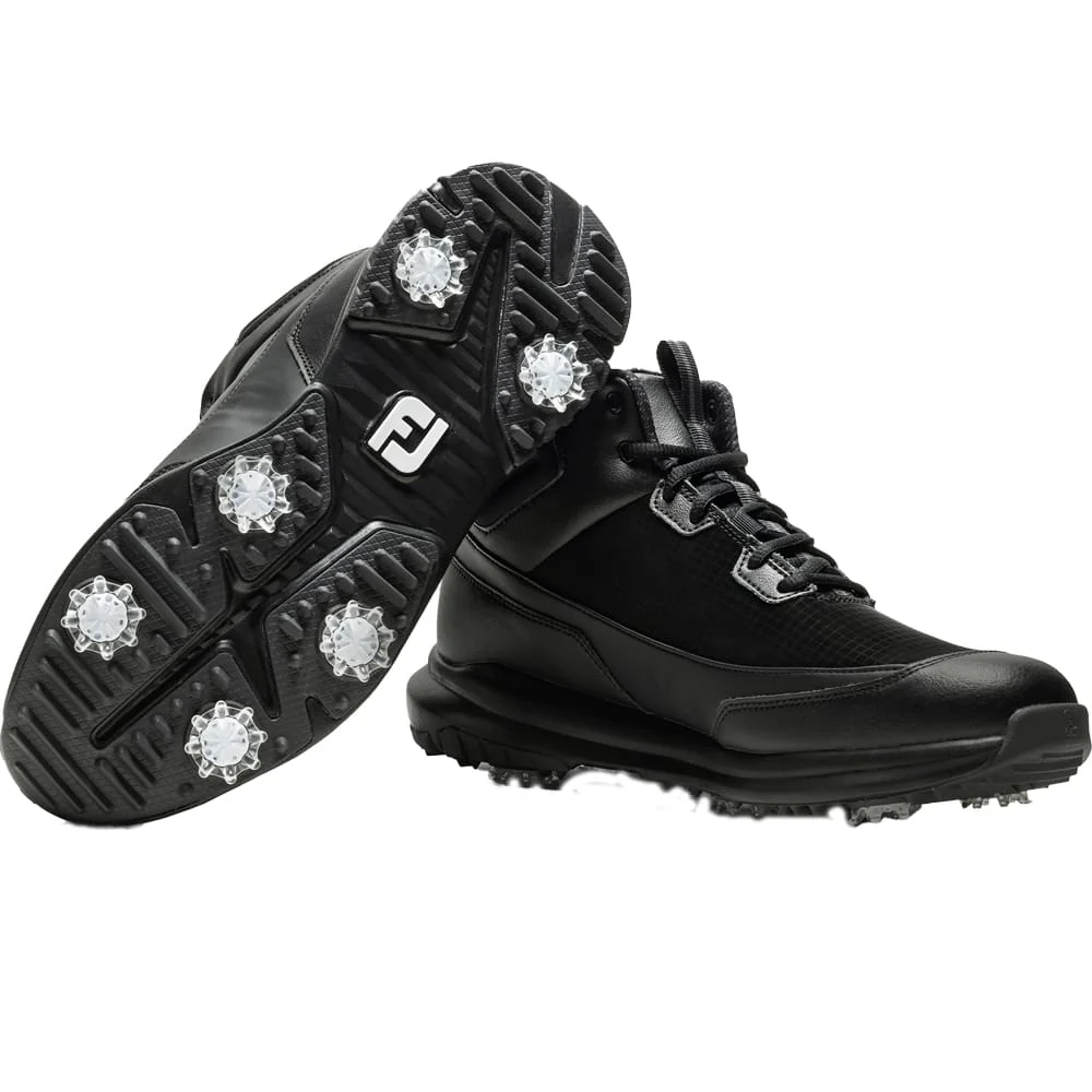 FootJoy Stormwalker Spiked Waterproof Boots - Black - Image 5