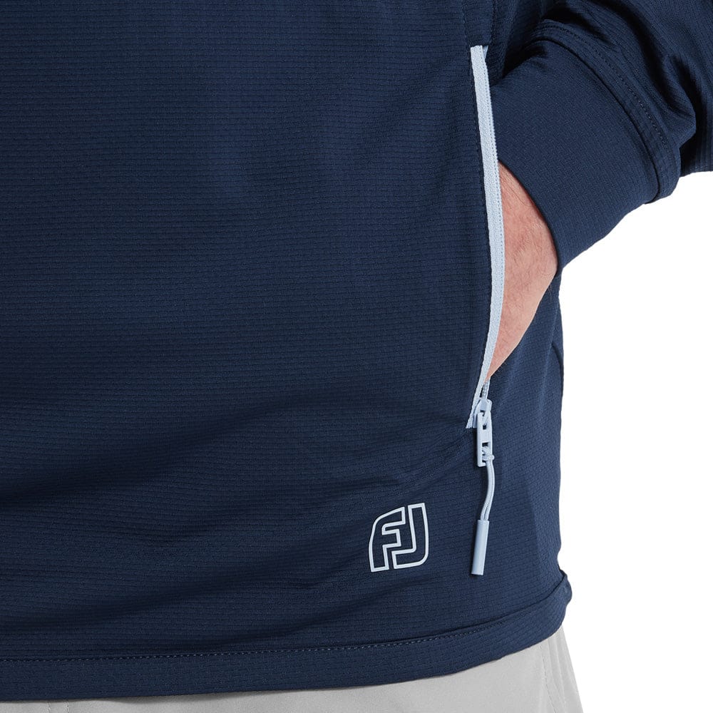FootJoy Tempo Hoodie - Navy - Image 3