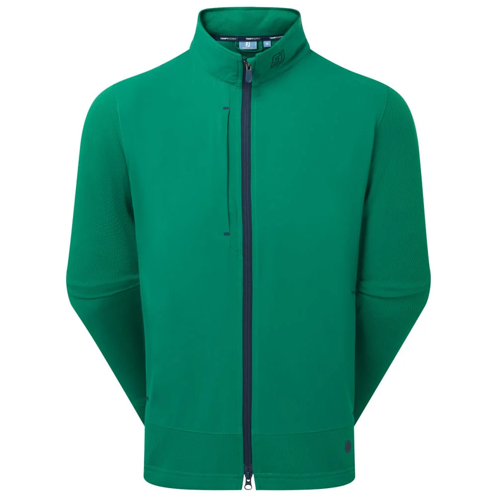 FootJoy Tempo Hybrid Full Zip Jacket - Field Green