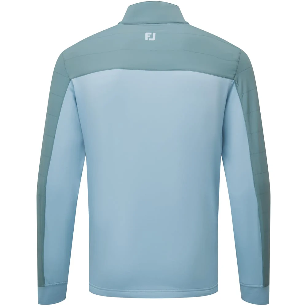 FootJoy Thermoseries Hybrid Midlayer - Green/Grey - Image 2
