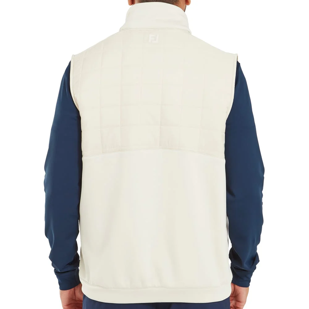 FootJoy Thermoseries Lightweight Insulated Vest - Stone - Image 5