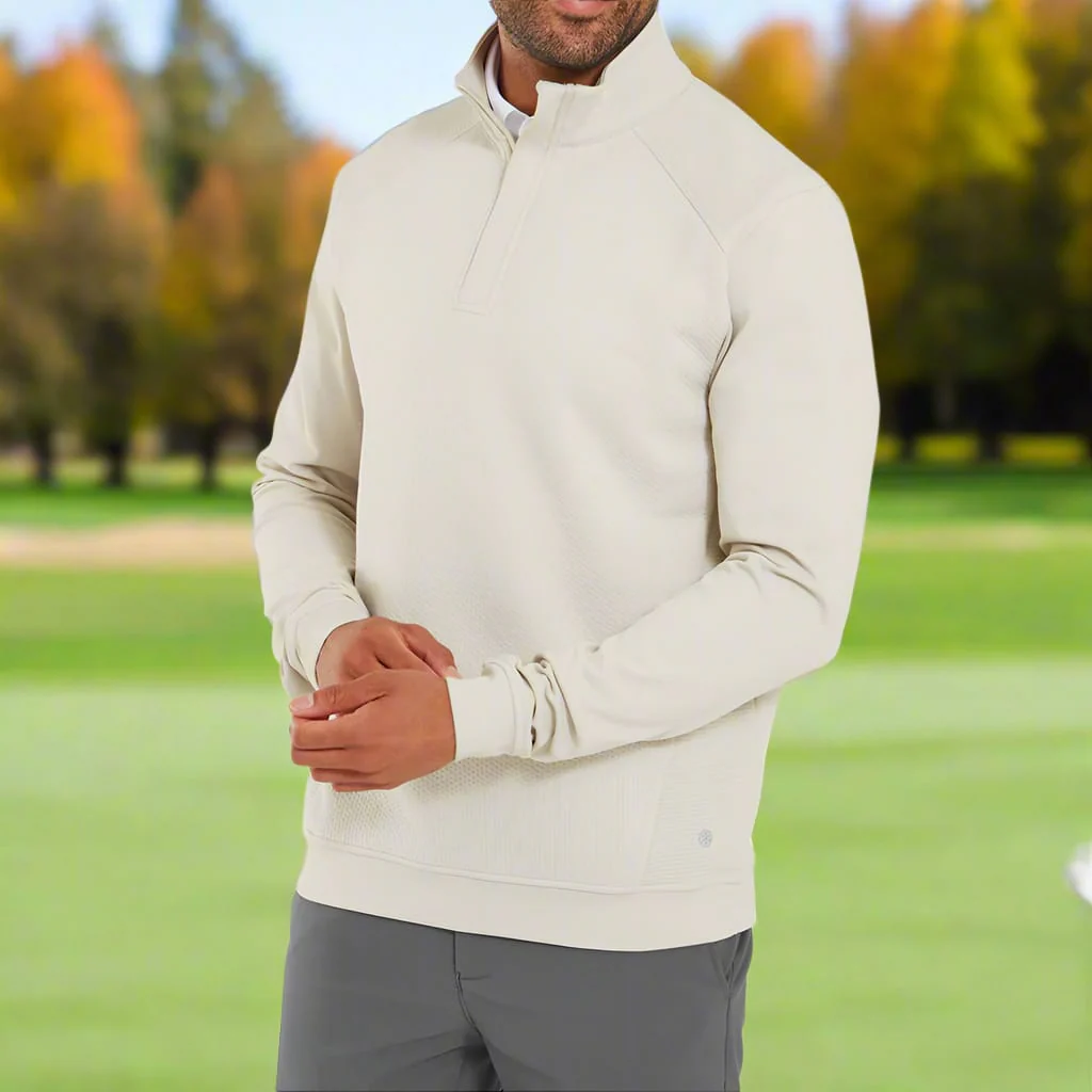 FootJoy Thermoseries Ottoman Midlayer - Stone - Image 6