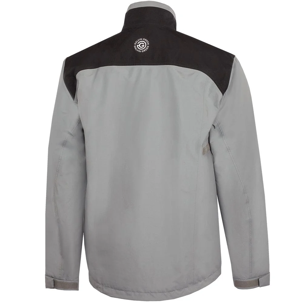 Galvin Green Anton/Alan Waterproof Suit - Sharkskin/Black + Black - Image 3