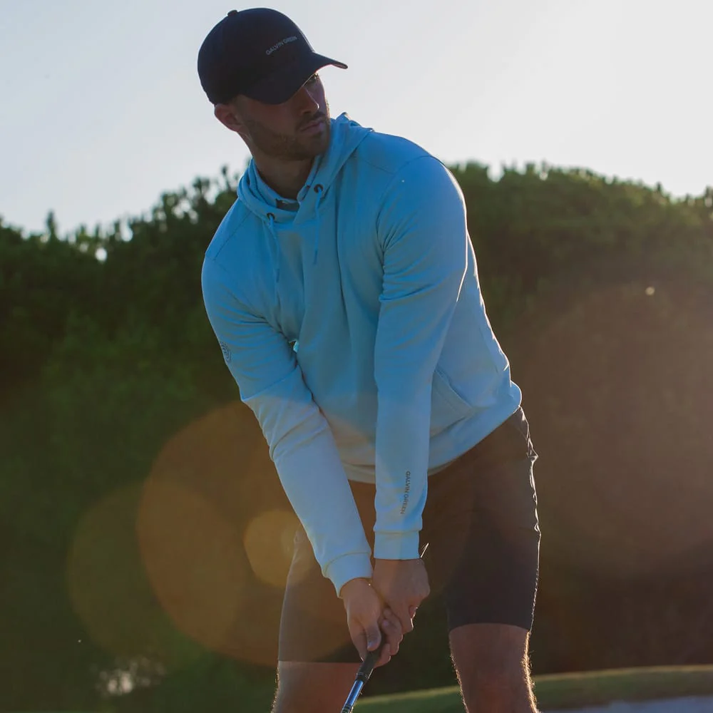 Galvin Green Donnie Hoodie - Crystal Blue - Image 6