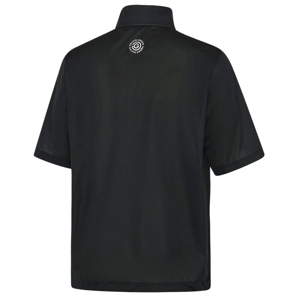 Galvin Green Luis Half Sleeve Windproof Top - Black - Image 2