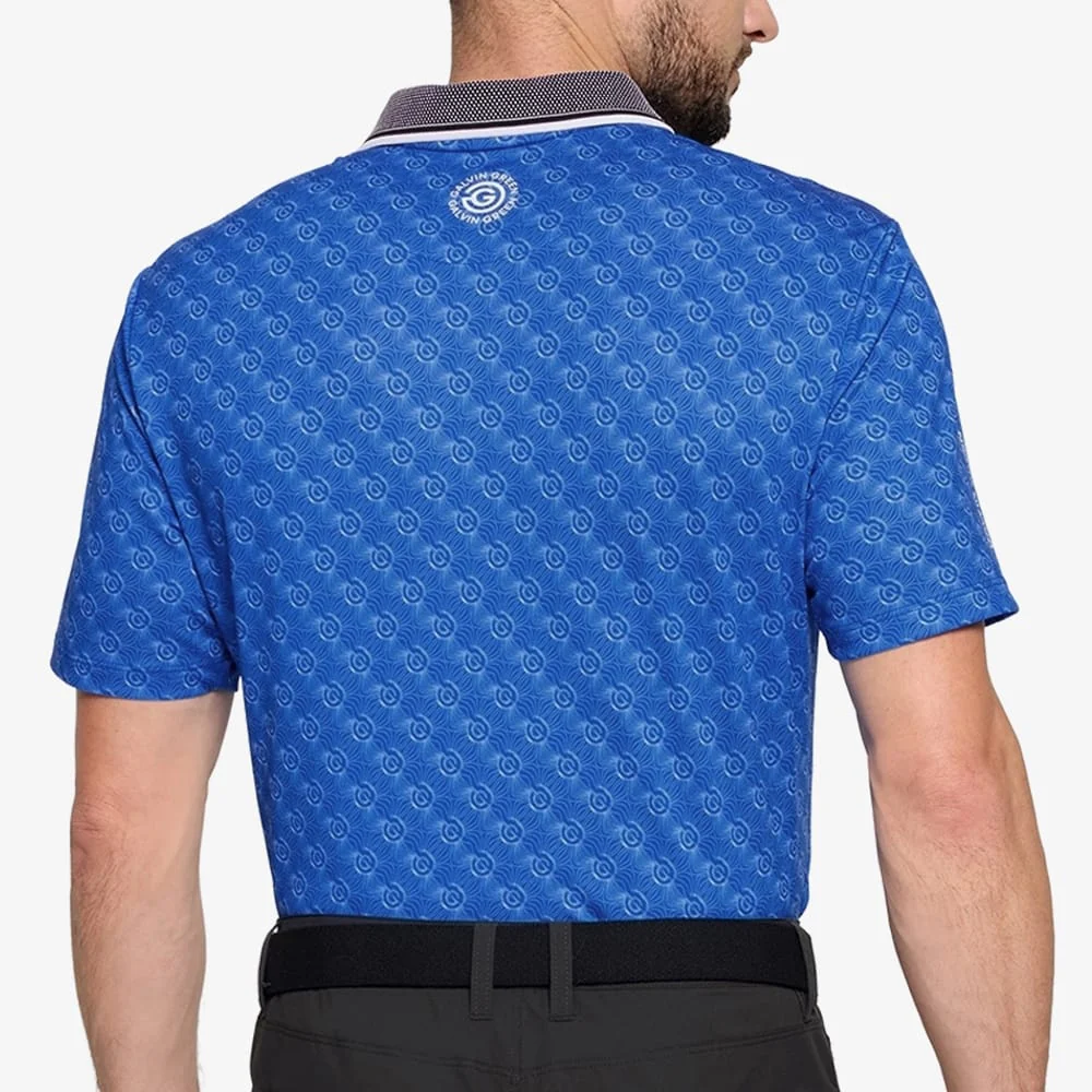 Galvin Green Mansfield Polo Shirt - Royal Blue - Image 3