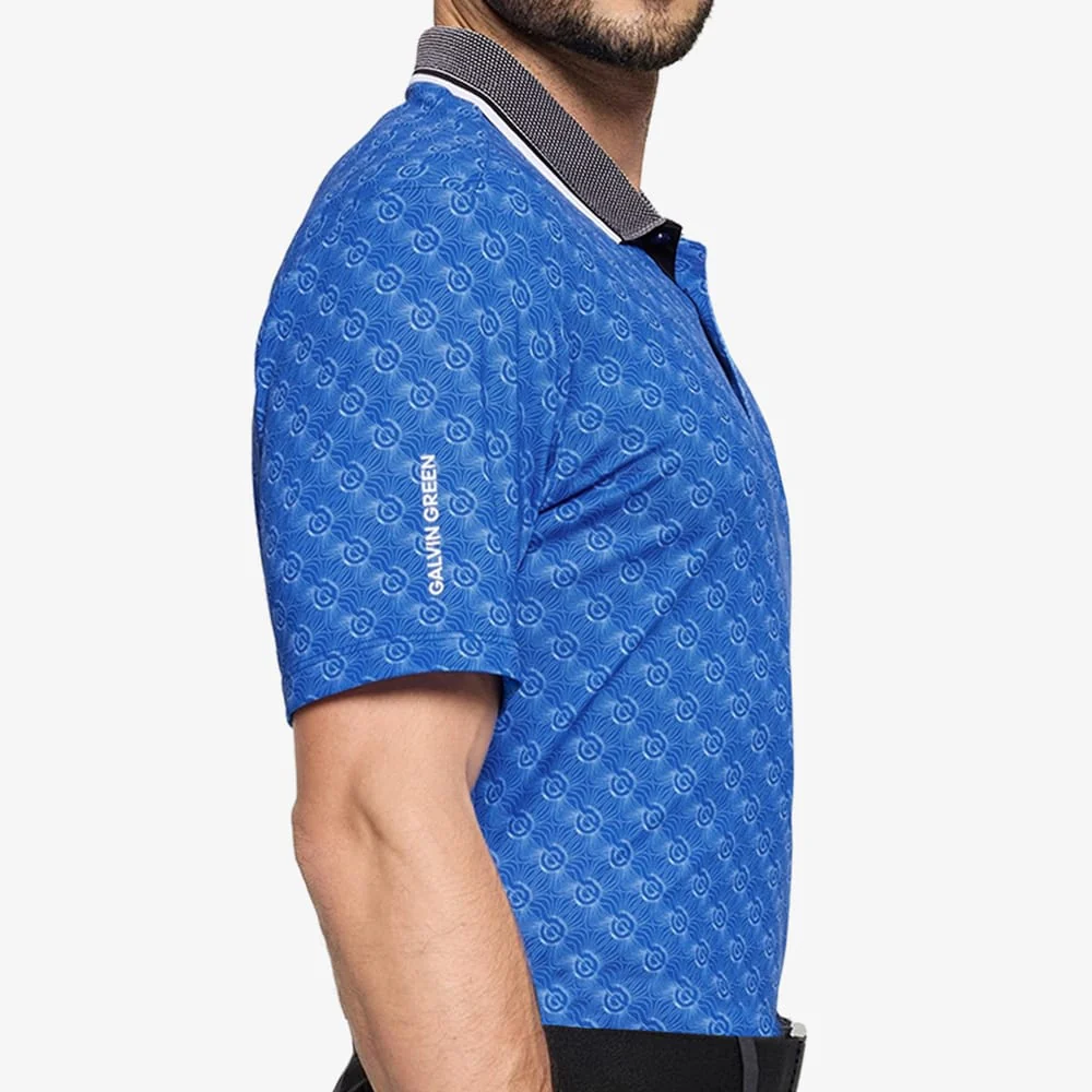 Galvin Green Mansfield Polo Shirt - Royal Blue - Image 4