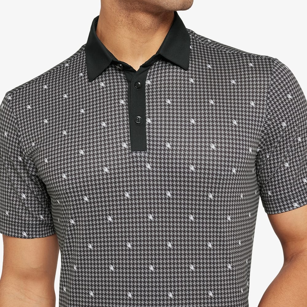 Galvin Green Marley Polo Shirt - Sharkskin/Black - Image 3