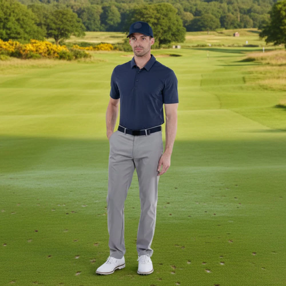 Galvin Green Noah Trousers - Sharkskin - Image 4