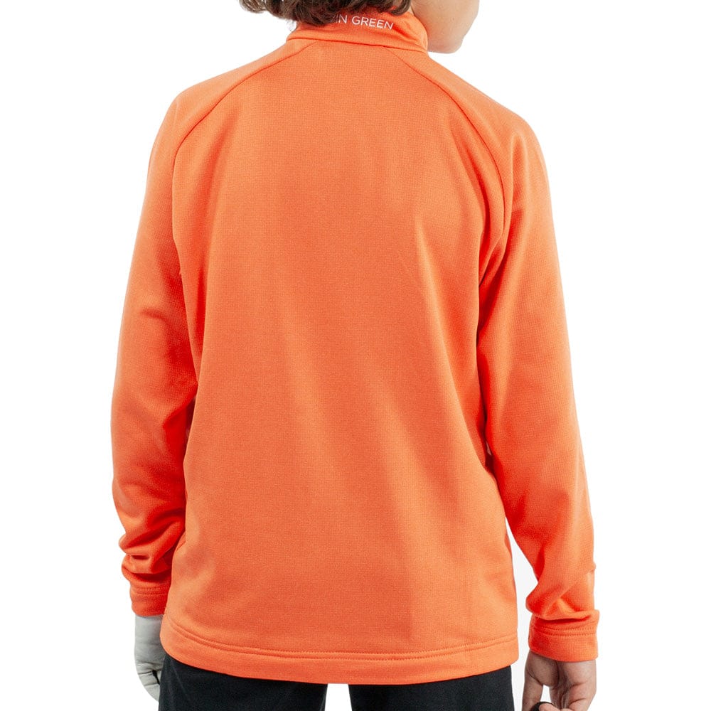 Galvin Green Junior Raz 1/4 Zip Pullover - Orange - Image 5