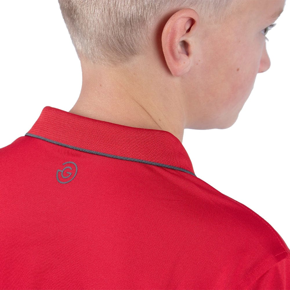 Galvin Green Junior Rod Polo Shirt - Red - Image 6