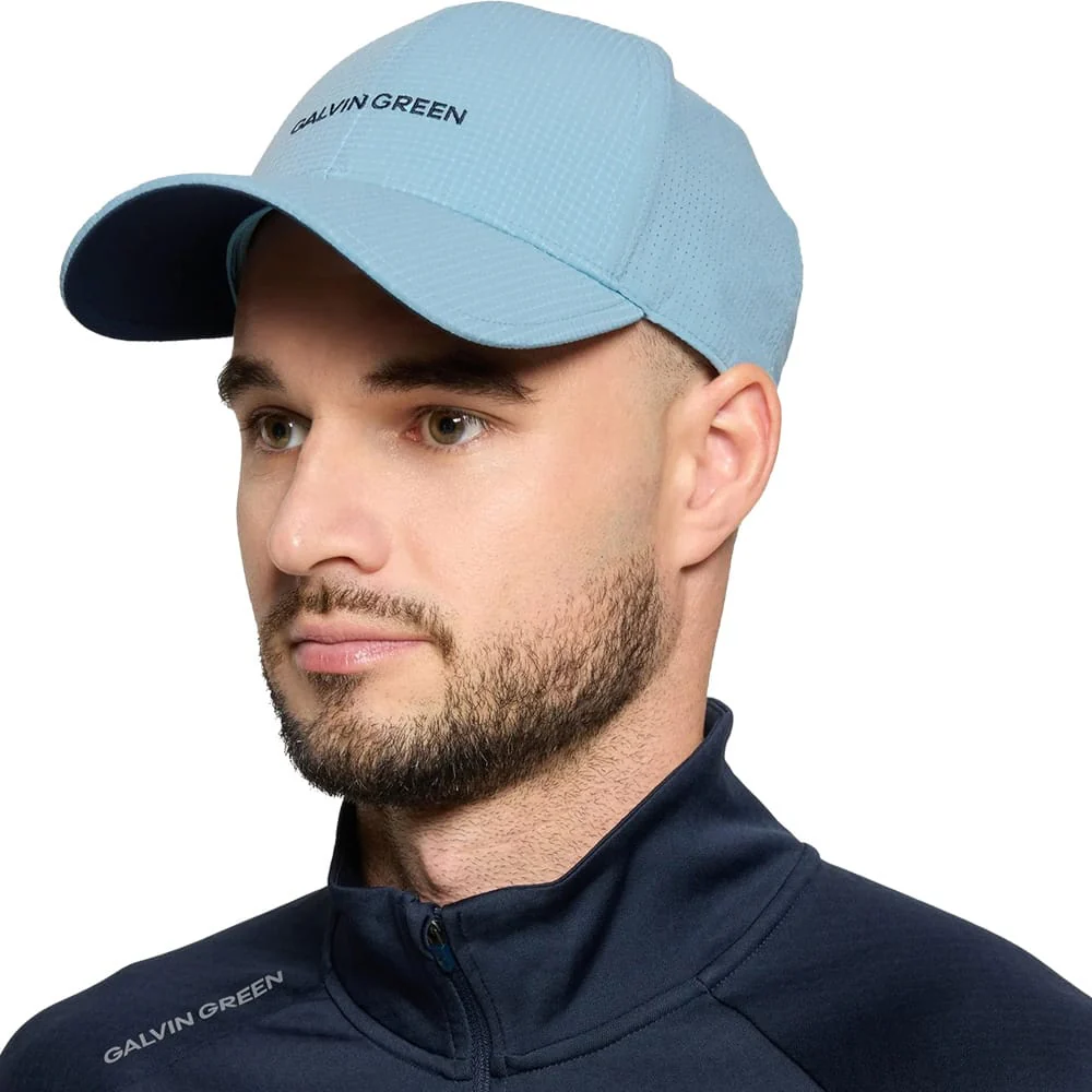 Galvin Green Shane Cap - Crystal Blue/Navy - Image 4