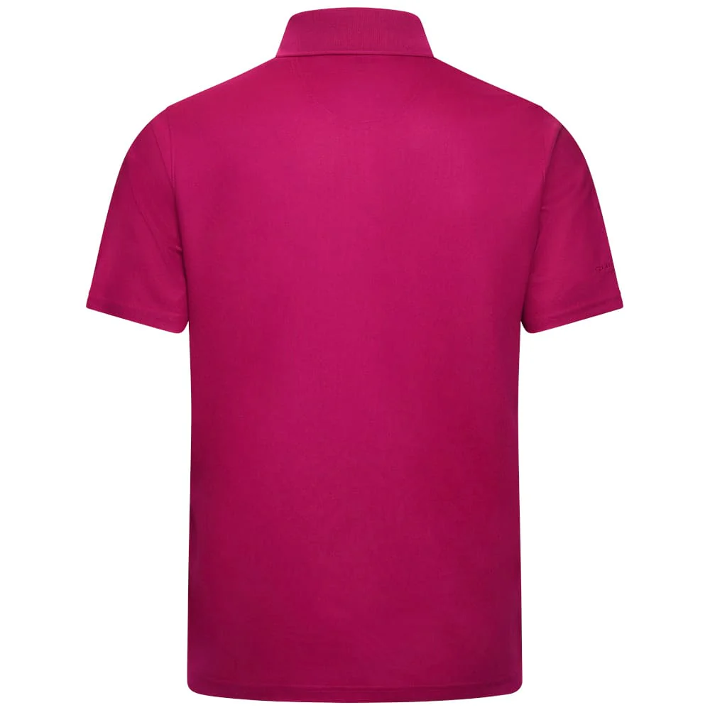 Glenmuir Deacon Polo Shirt - Raspberry - Image 2