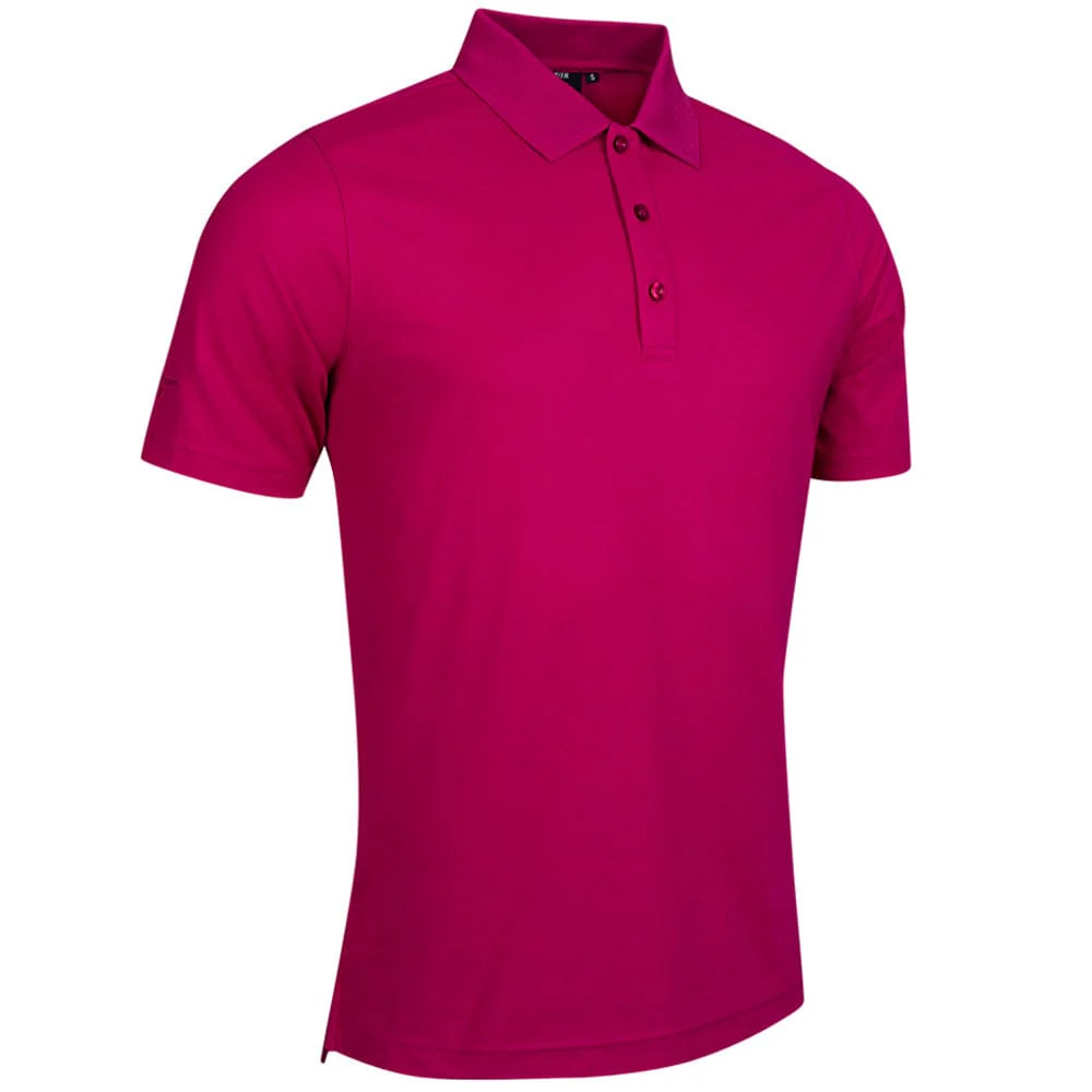 Glenmuir Deacon Polo Shirt - Raspberry - Image 3