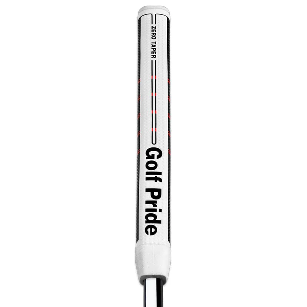 Golf Pride Zero Taper Large Putter Grip - Black/White - Image 2