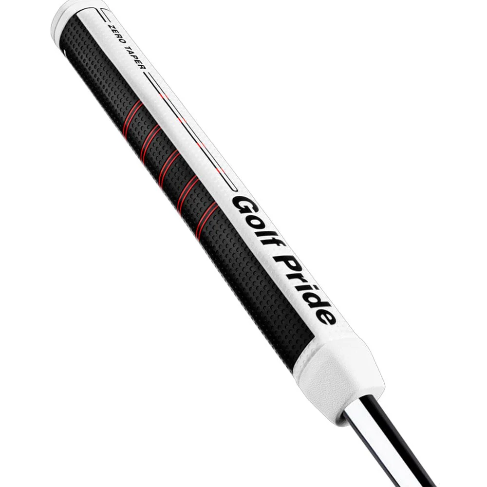 Golf Pride Zero Taper Large Putter Grip - Black/White - Image 3