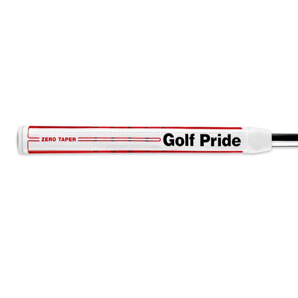 Golf Pride Zero Taper Medium Putter Grip - Red/White - Image 2