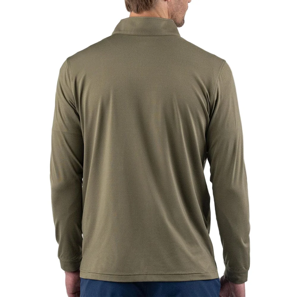 Good Good Golf Savanna 1/4 Zip Pullover - Solid Green - Image 2