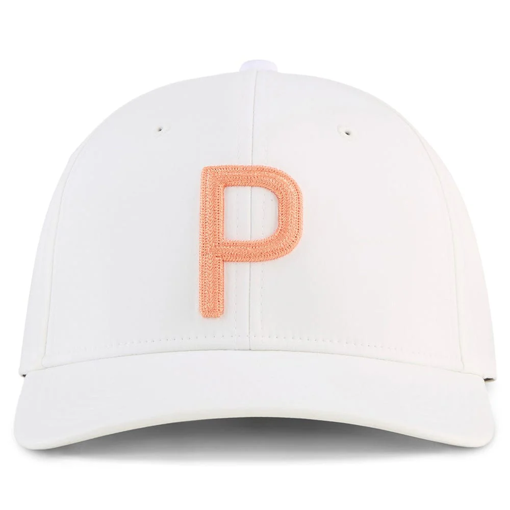 Puma Heritage P Tech Cap - Warm White-Melon Glow - Image 3