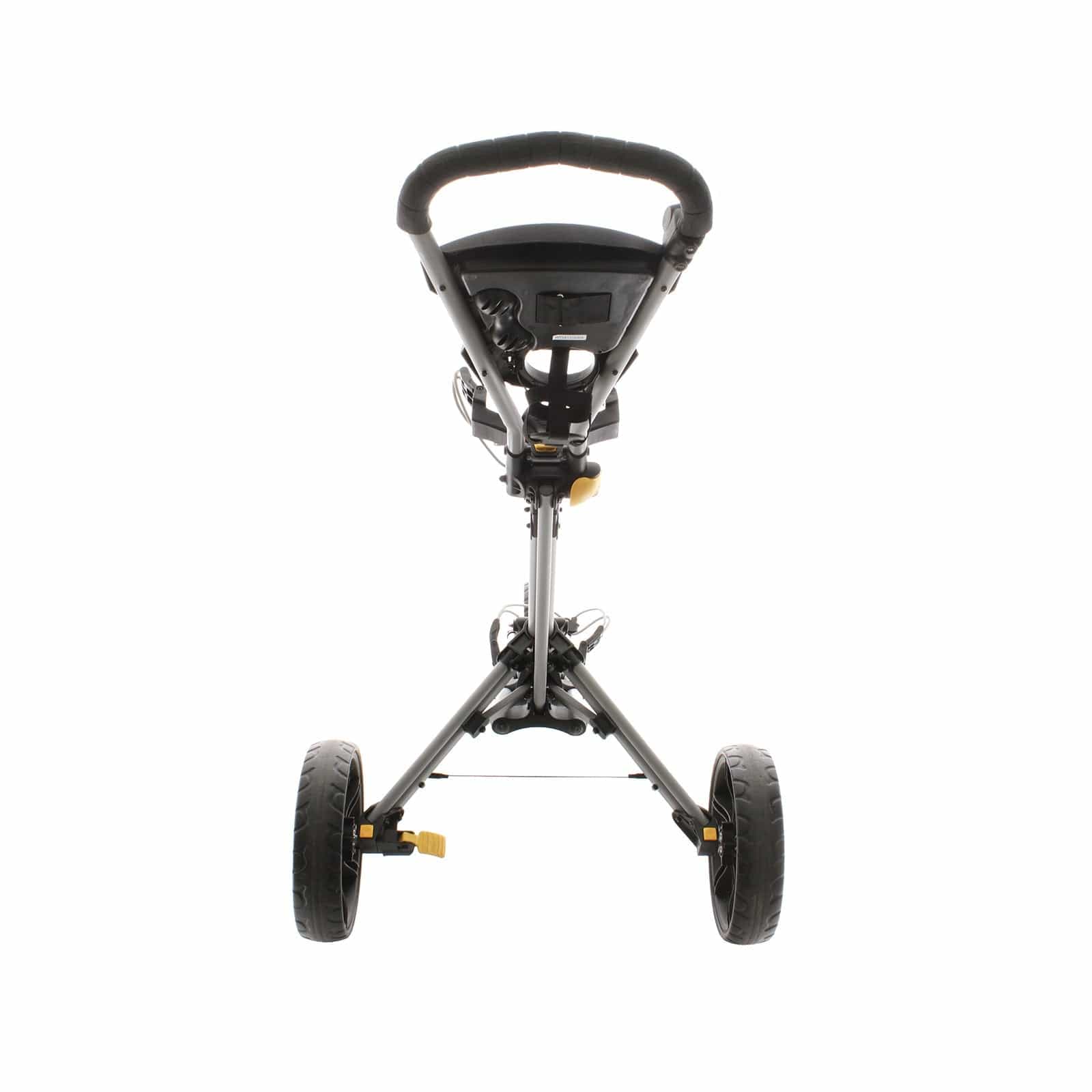 iCart Go 3-Wheel Push/Pull Trolley - Grey - Image 4