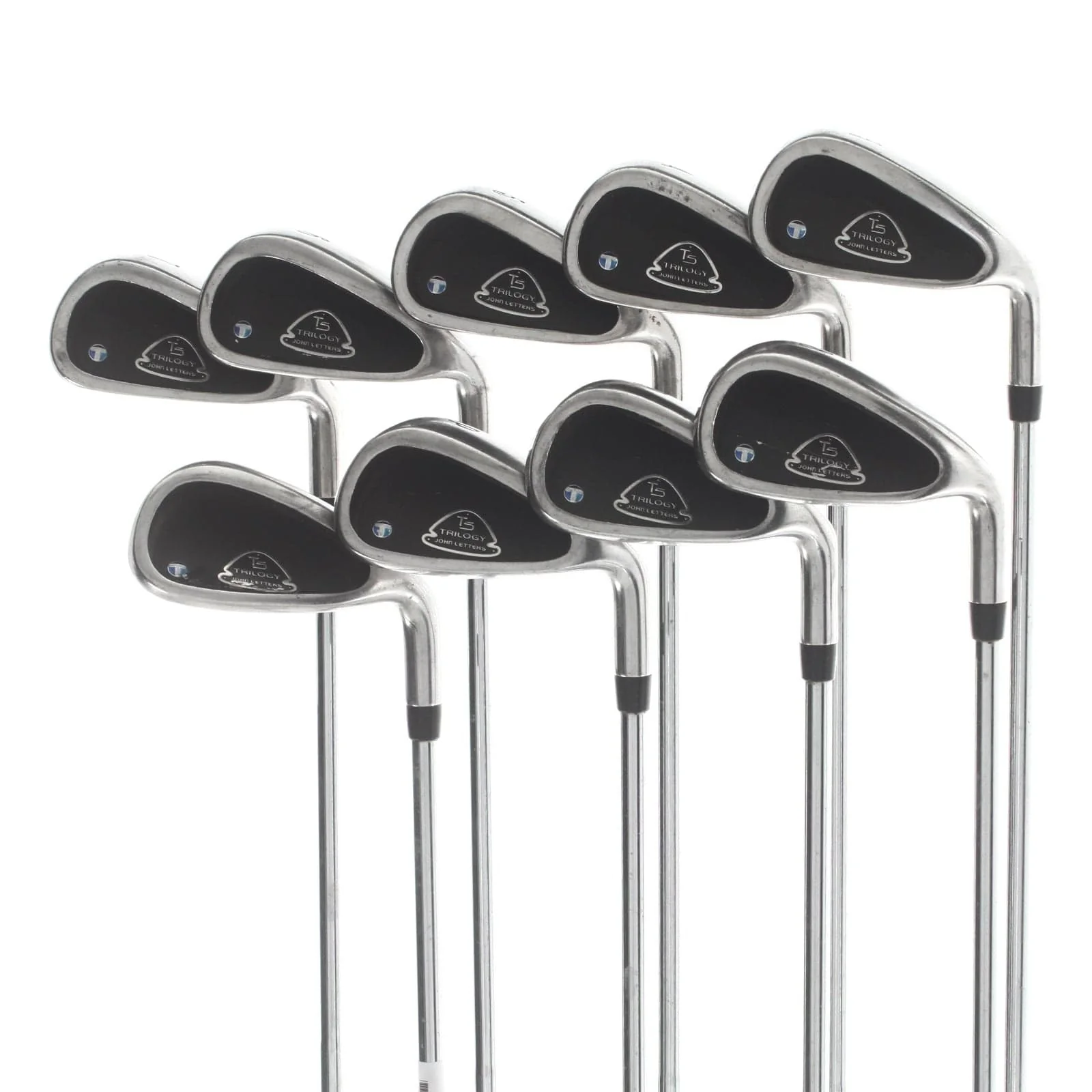 John Letters T5 Trilogy Steel Mens Right Hand Irons 3-SW Regular - John Letters T5 Trilogy
