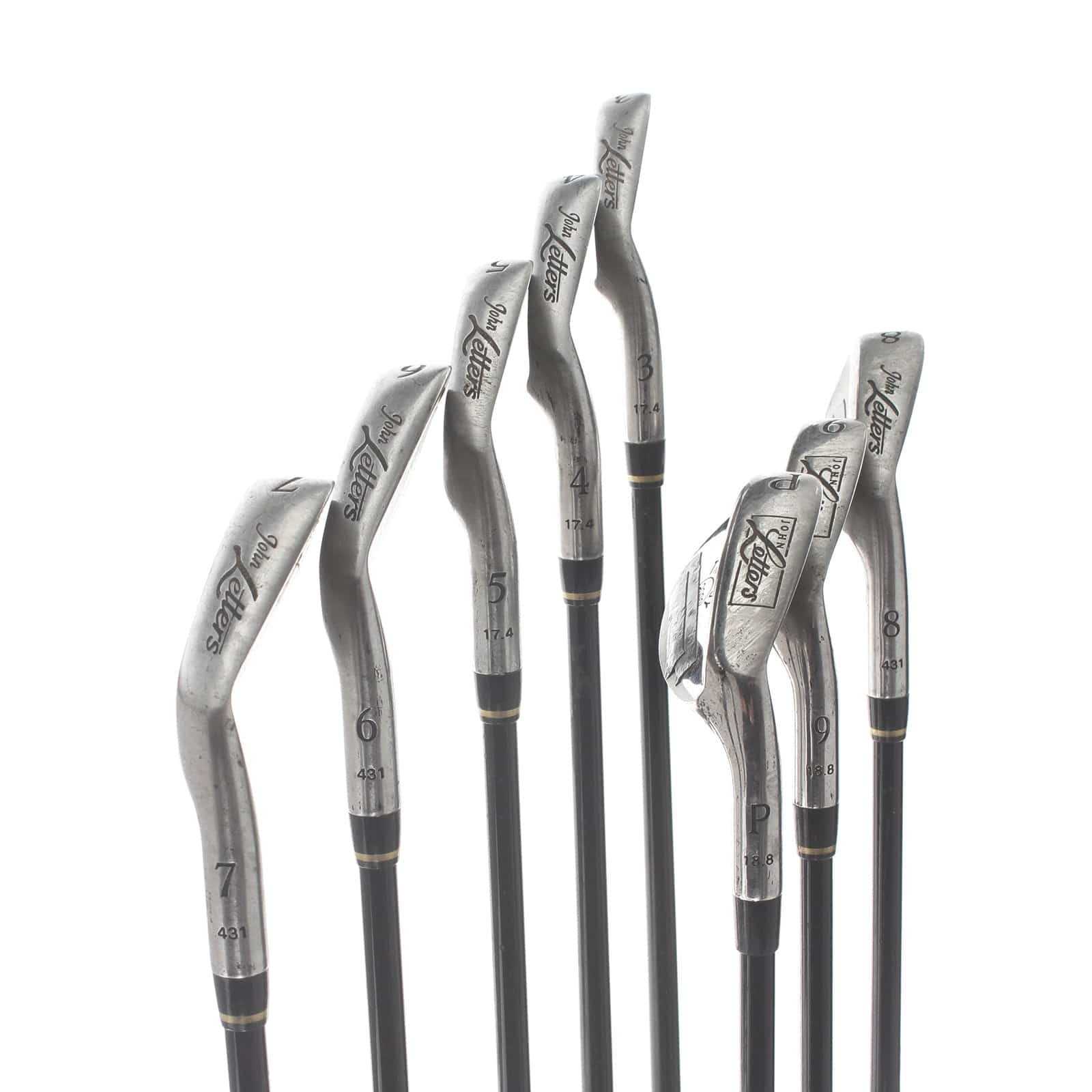 John Letters Trilogy Graphite Mens Right Hand Irons 3-SW Regular - Graphite - Image 3