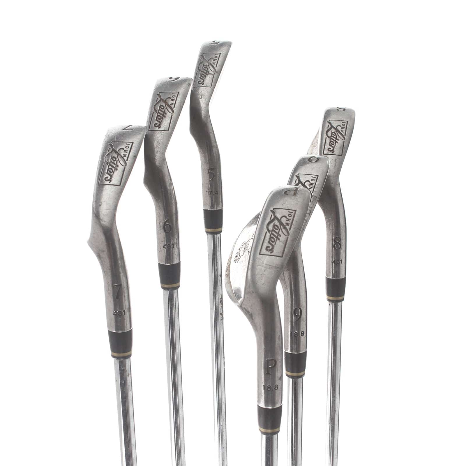 John Letters Trilogy oversize Steel Mens Right Hand Irons 5-PW Regular - Trilogy Shadow - Image 3
