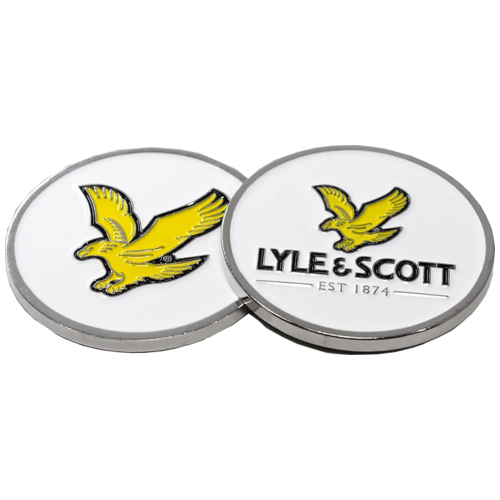 Lyle & Scott Argyle Links Pouch Gift Set - White/Black - Image 5