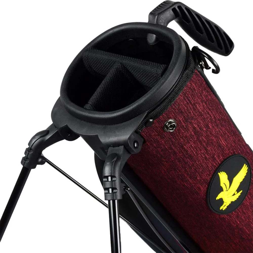 Lyle & Scott Gleneagles 5.3 Inch Stand Bag - Fion Red - Image 2