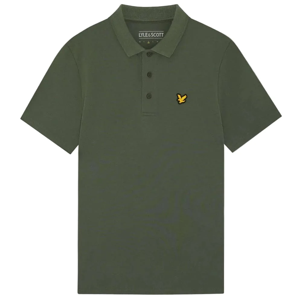 Lyle & Scott Golf Core Polo Shirt - Cactus Green