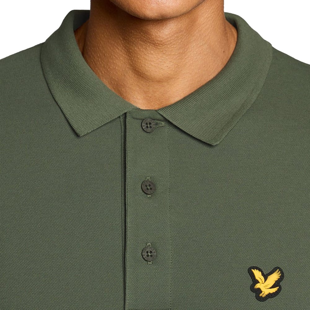 Lyle & Scott Golf Core Polo Shirt - Cactus Green - Image 4