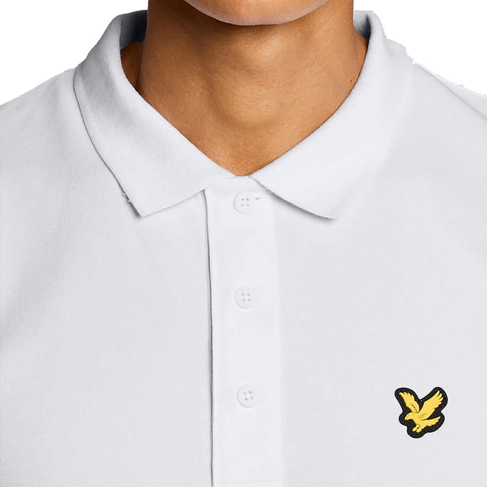 Lyle & Scott Golf Core Polo Shirt - White - Image 3