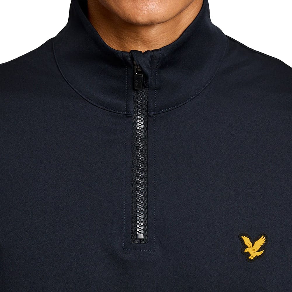 Lyle & Scott Golf Core Quarter Zip Midlayer - Dark Navy - Image 3
