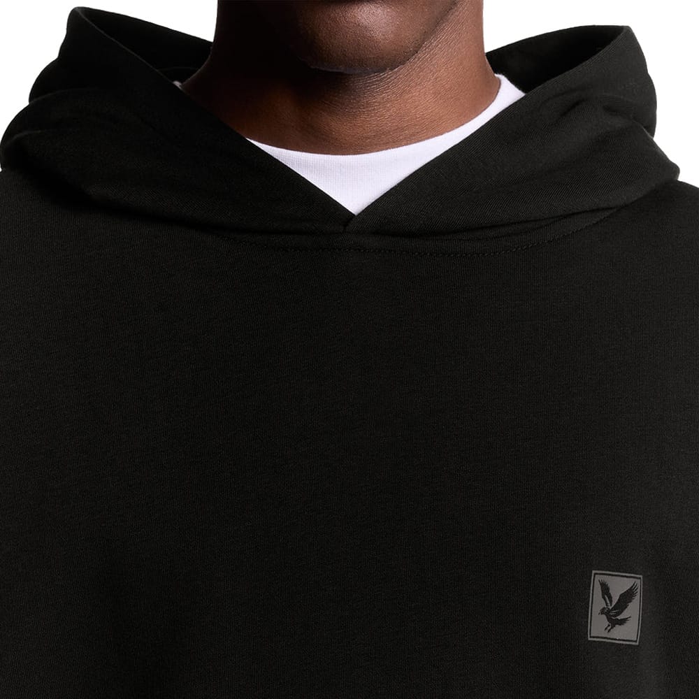 Lyle & Scott Golf Pullover Hoodie - Jet Black - Image 3