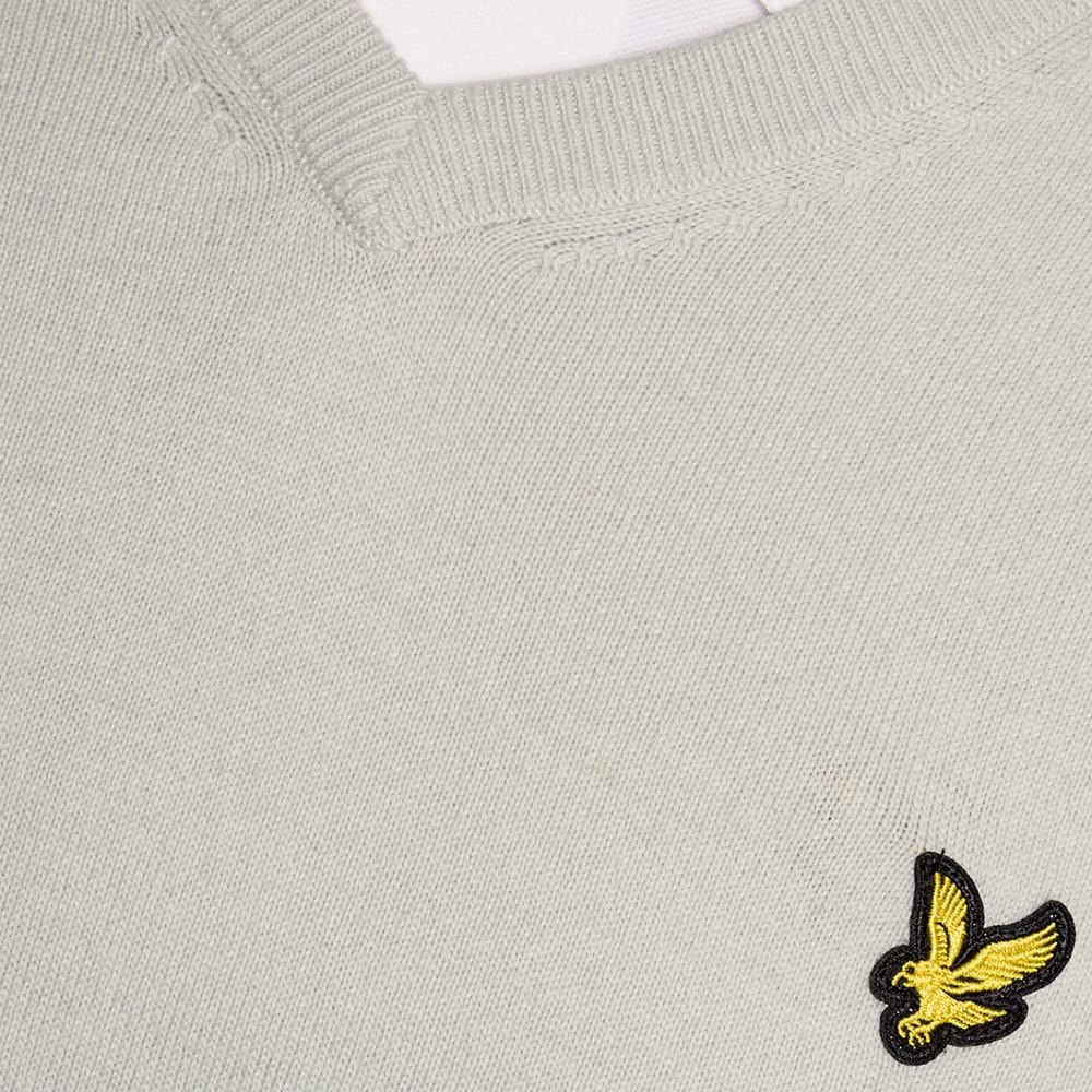Lyle & Scott Golf V Neck Pullover - Cloud - Image 5